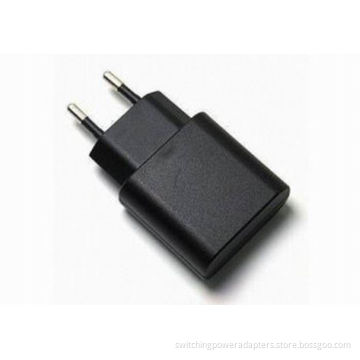 3w Plug-in Usb Charger , Universal Usb Mobile Charger For Us Eu Uk And Au